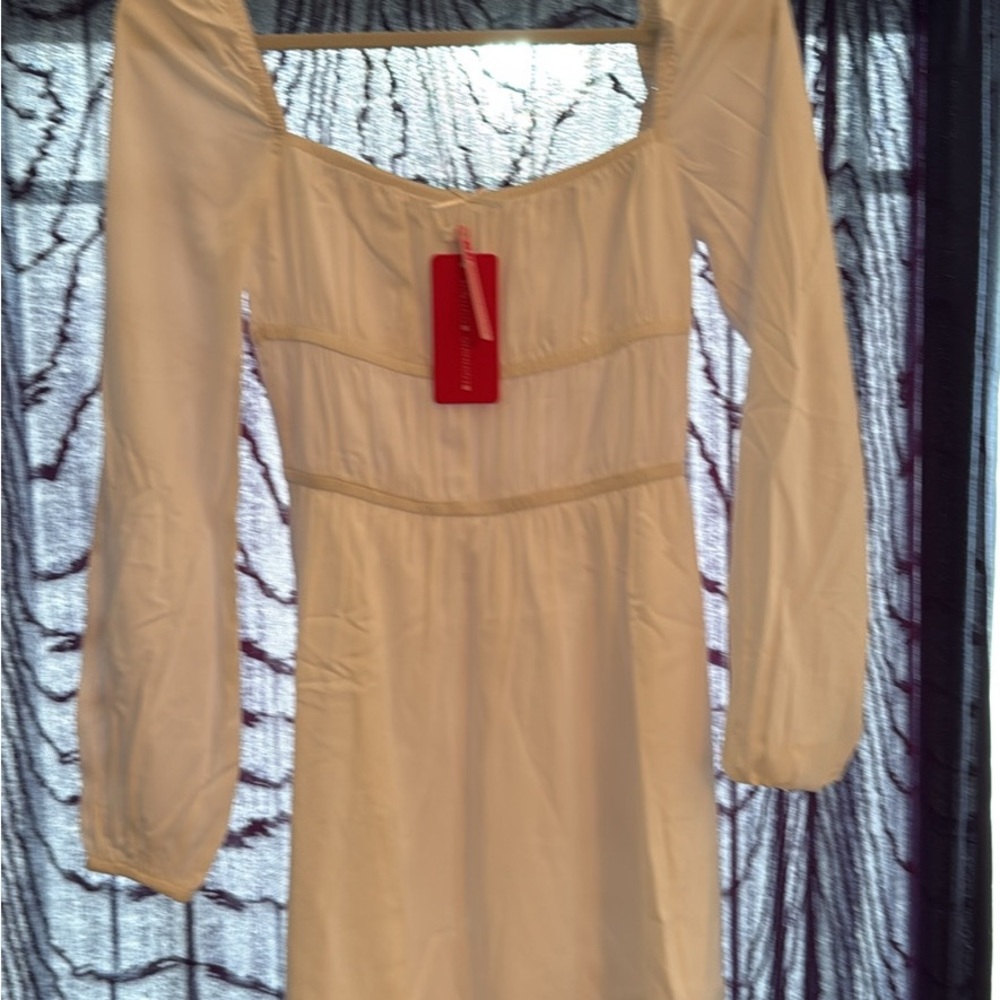 White Mini Dress - Picture 4 of 7